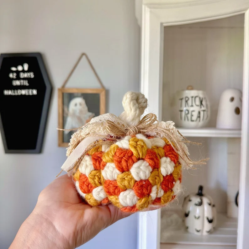 Granny Pumpkin Crochet Pattern