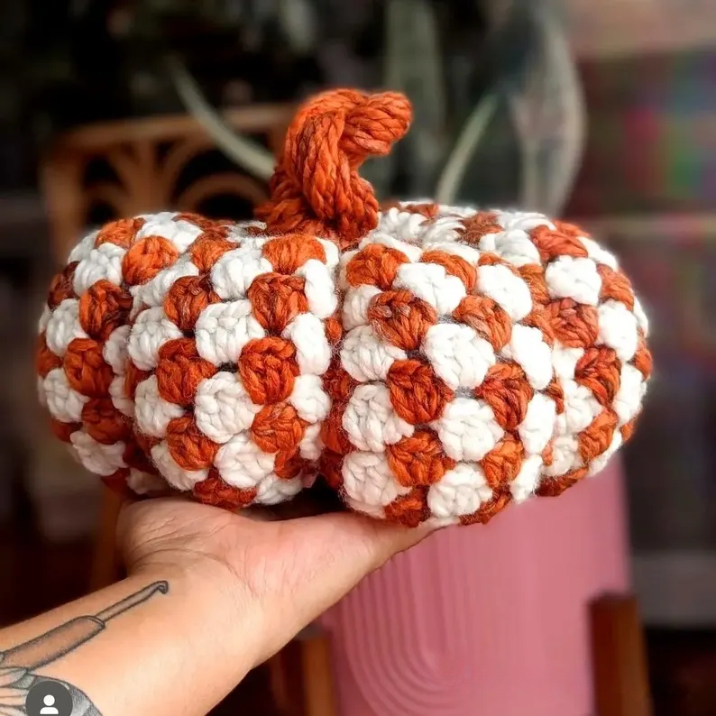 Granny Pumpkin Crochet Pattern