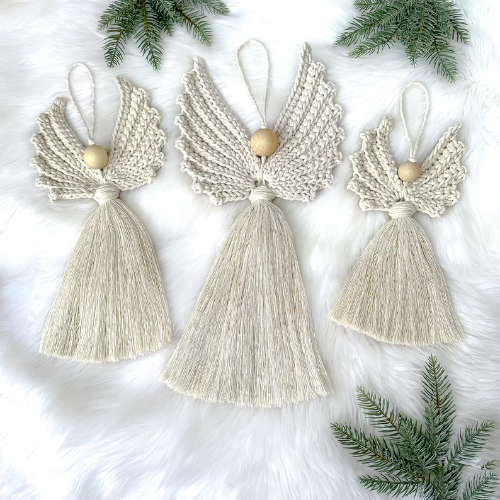 Angels Ornaments Crochet Pattern