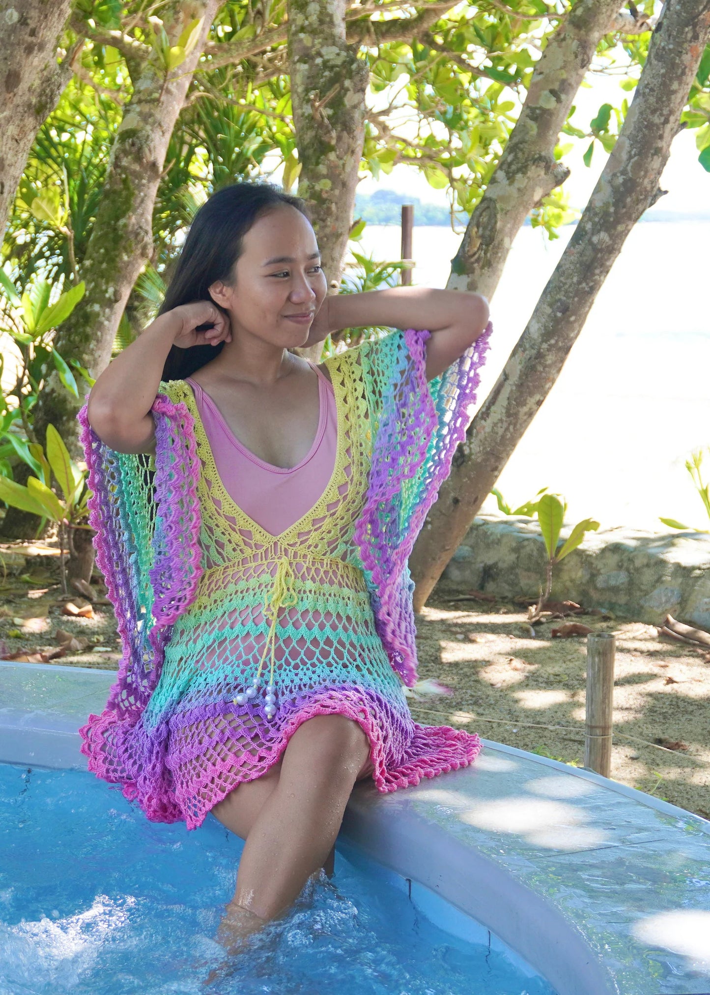 Beachwear Cover-up Crochet Pattern