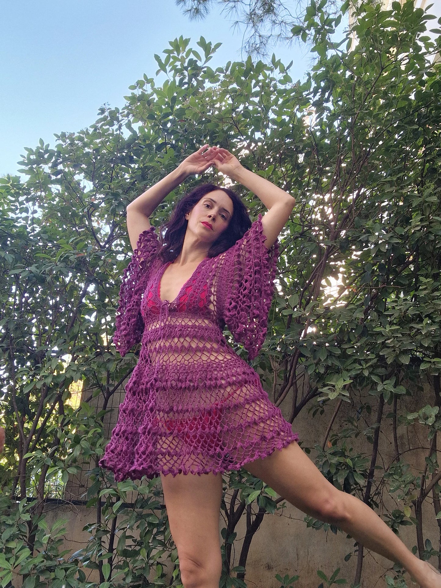 Beachwear Cover-up Crochet Pattern