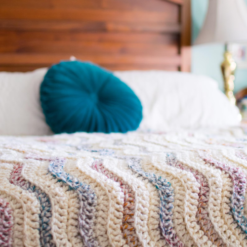 Chunky Blanket Crochet Pattern
