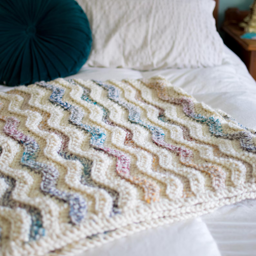 Chunky Blanket Crochet Pattern
