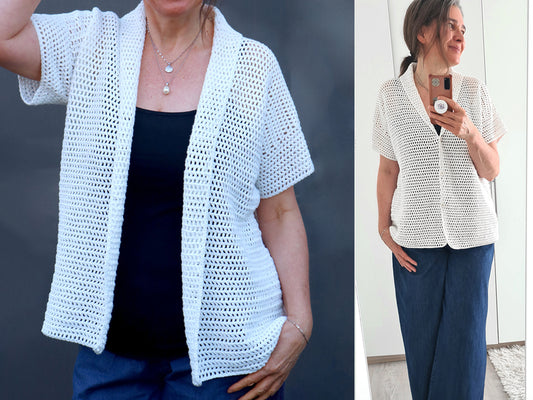 Summer Cardigan Crochet Pattern