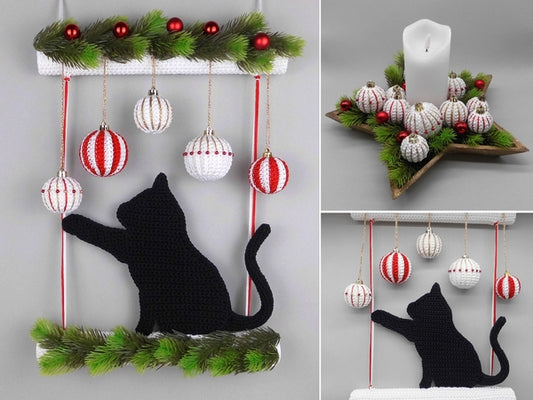 Cat Hanging Decoration Crochet Pattern