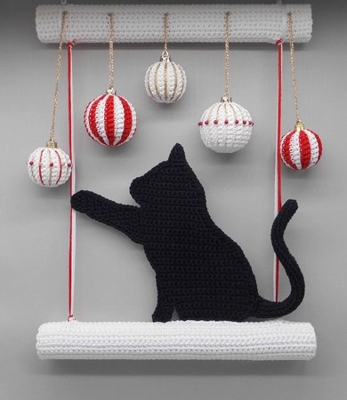 Cat Hanging Decoration Crochet Pattern