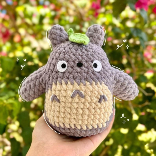 Totoro Crochet Pattern