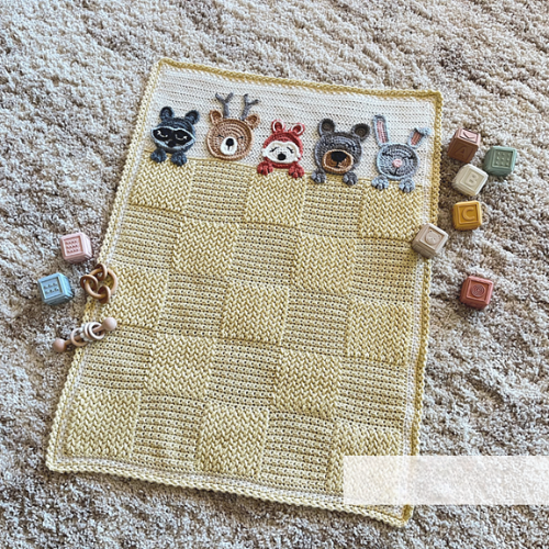 Forest Friends Blanket Crochet Pattern