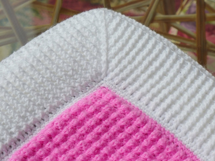 Mosaic Blanket Crochet Pattern