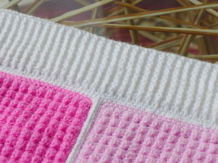Mosaic Blanket Crochet Pattern