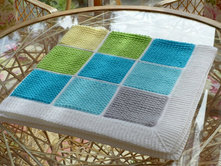 Mosaic Blanket Crochet Pattern