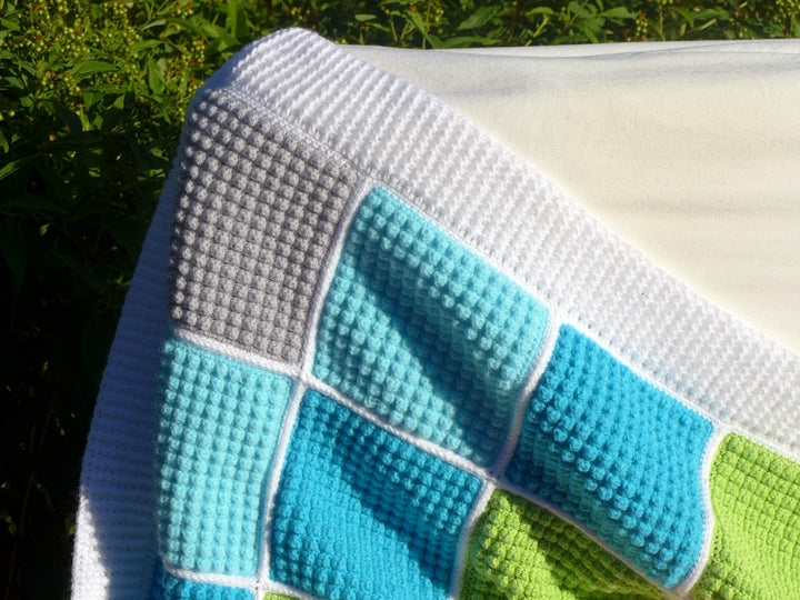 Mosaic Blanket Crochet Pattern