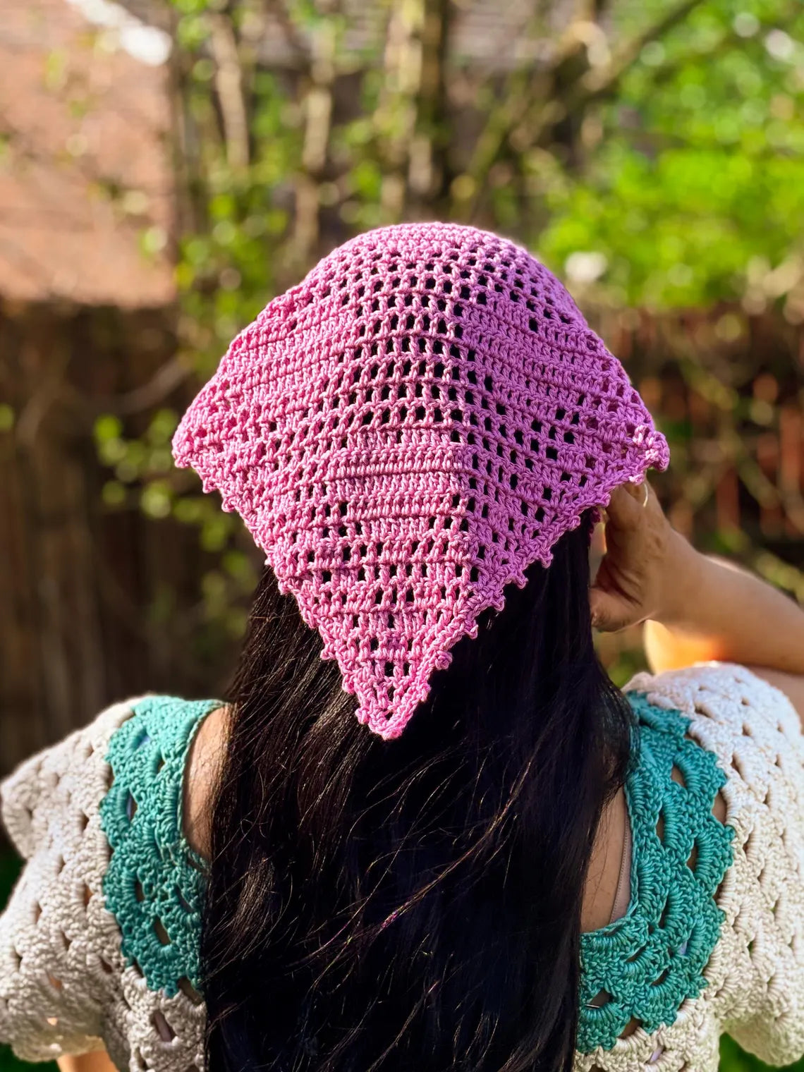 Hair Bandana Crochet Pattern