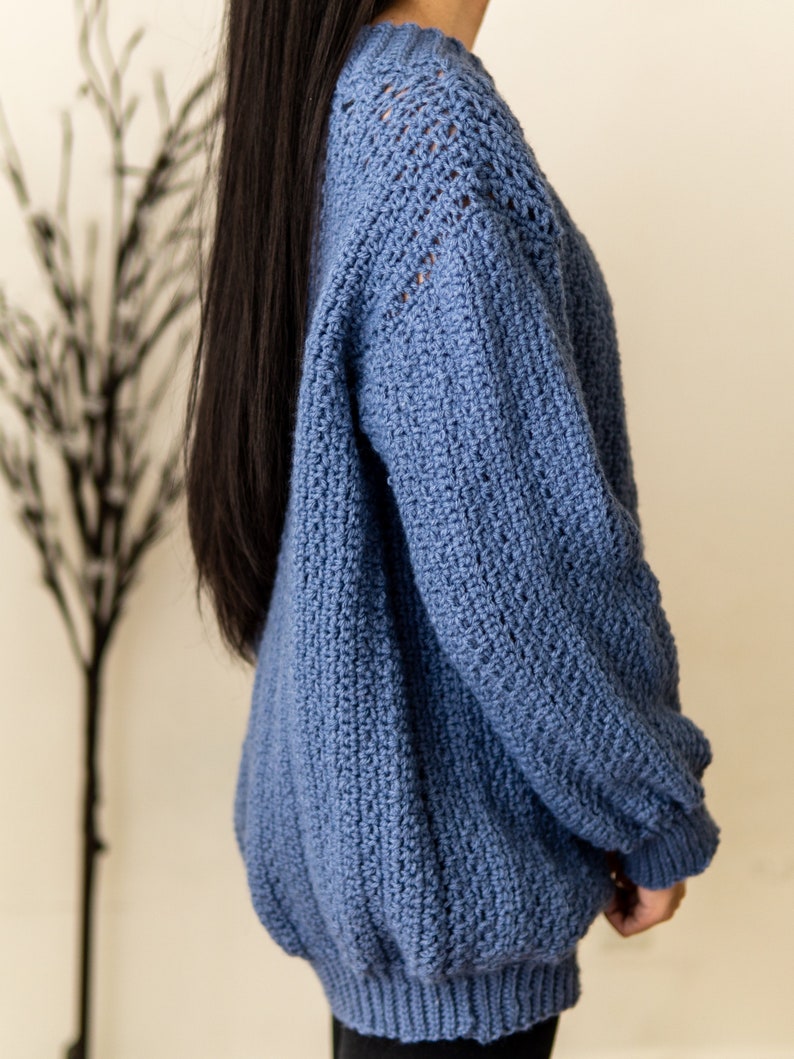 Oversized Sweater Crochet Pattern