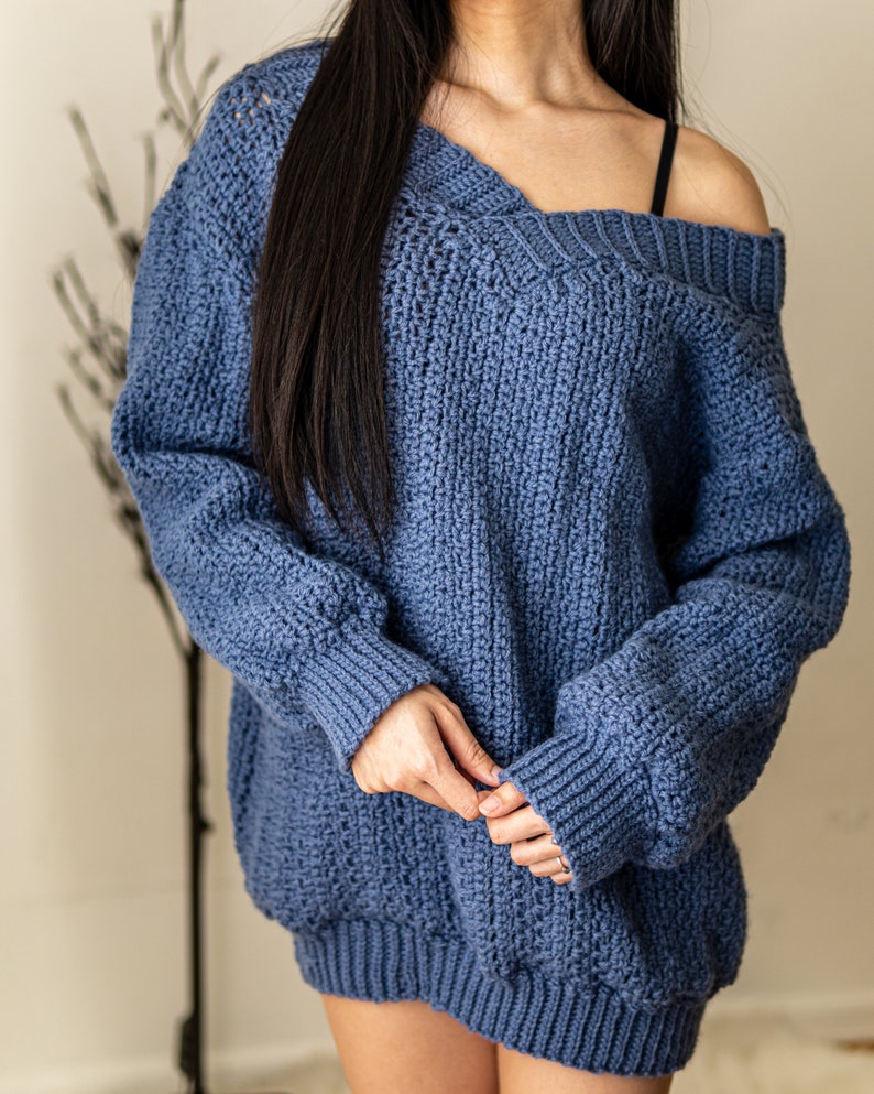 Oversized Sweater Crochet Pattern