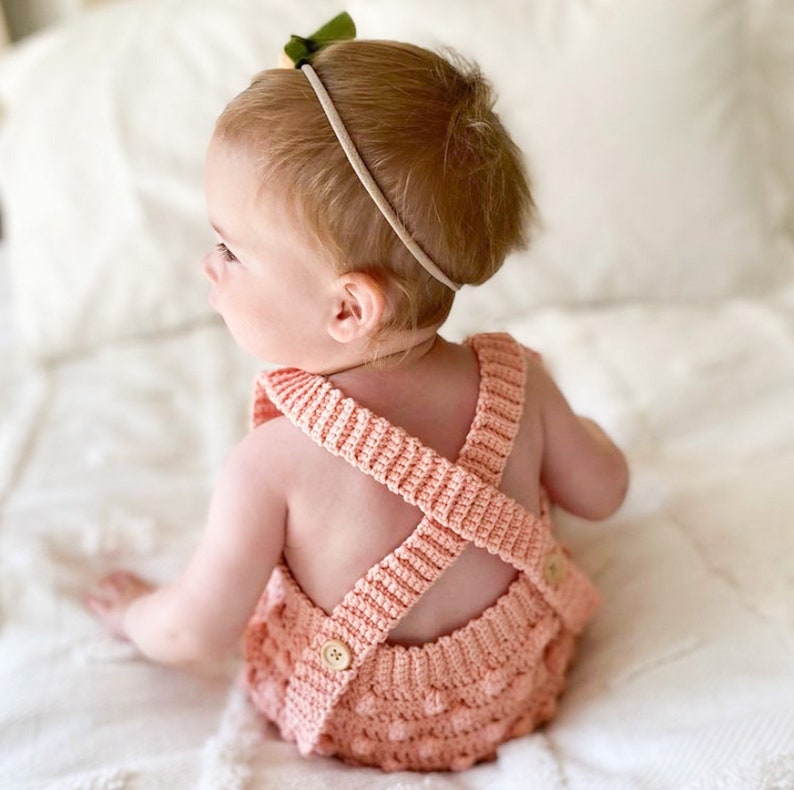 Romper Bobble Crochet Pattern