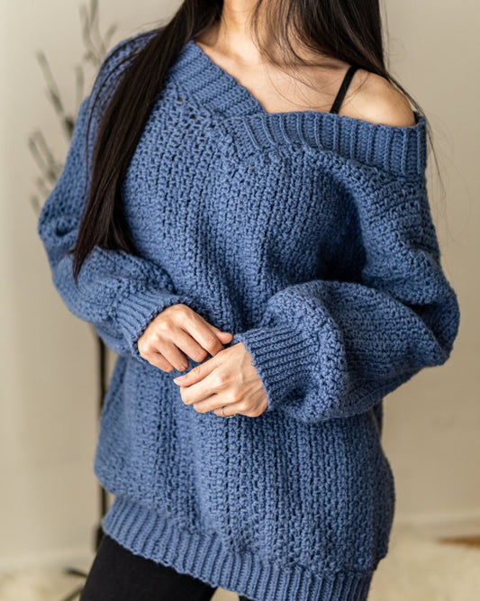 Oversized Sweater Crochet Pattern