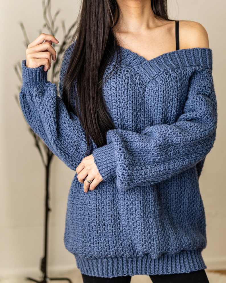 Oversized Sweater Crochet Pattern