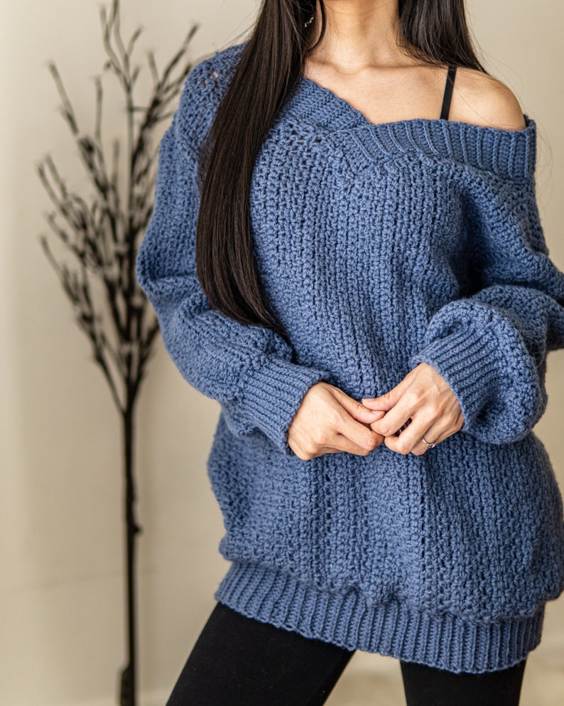 Oversized Sweater Crochet Pattern
