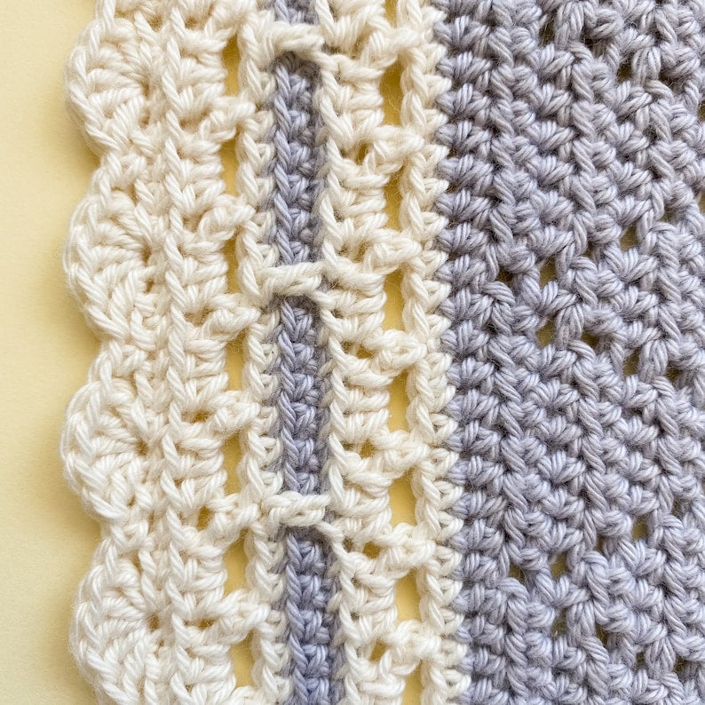 Diamond Blanket Crochet Pattern