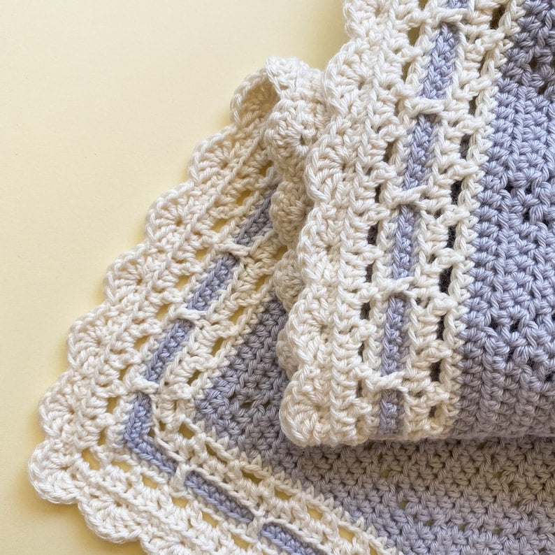 Diamond Blanket Crochet Pattern