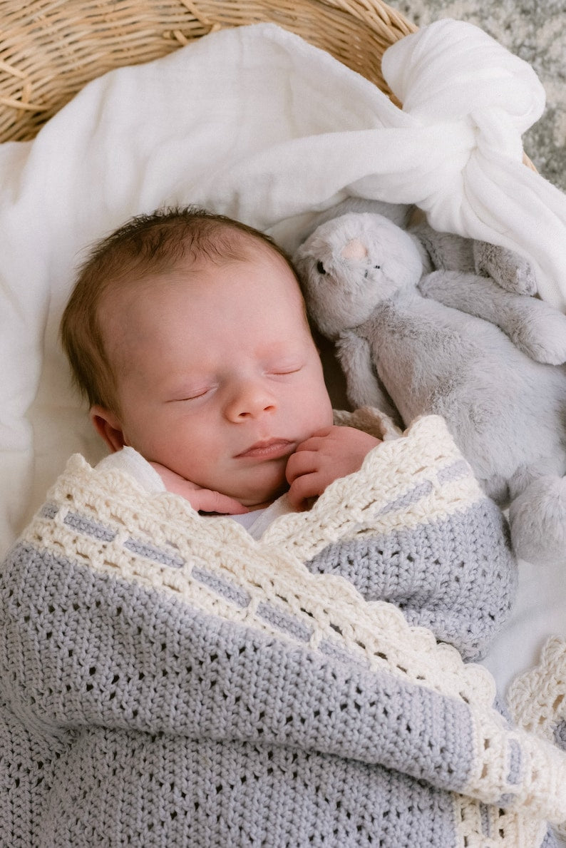Diamond Blanket Crochet Pattern