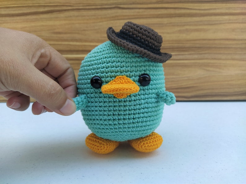 Perry the Platypus Crochet Pattern