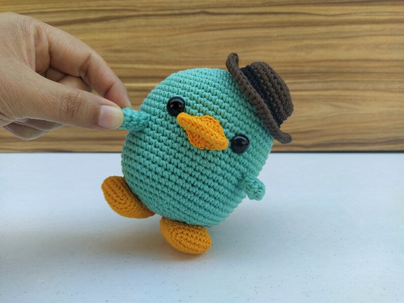 Perry the Platypus Crochet Pattern