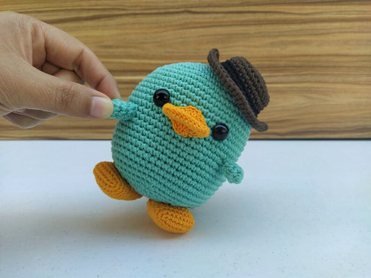 Perry the Platypus Crochet Pattern