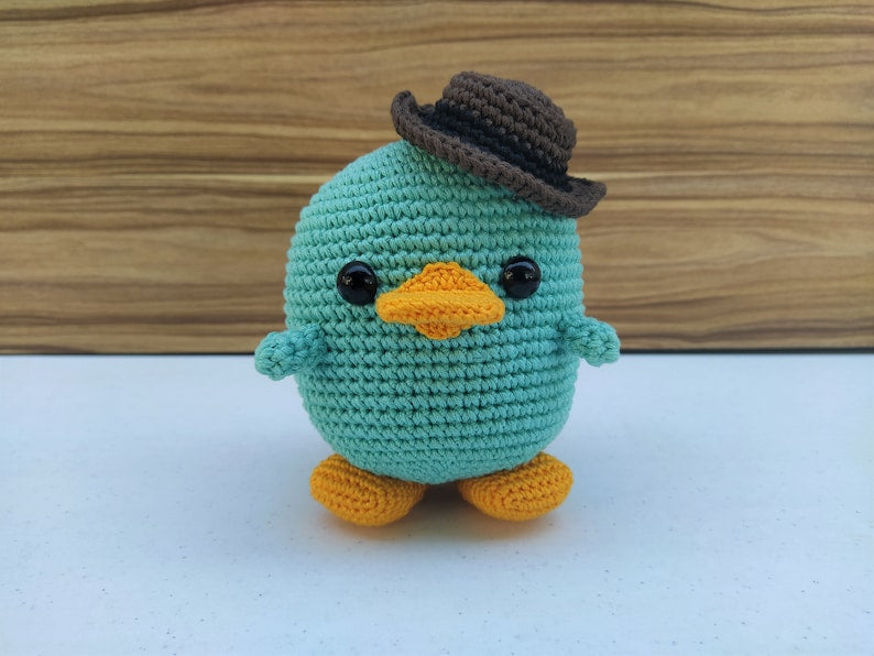 Perry the Platypus Crochet Pattern
