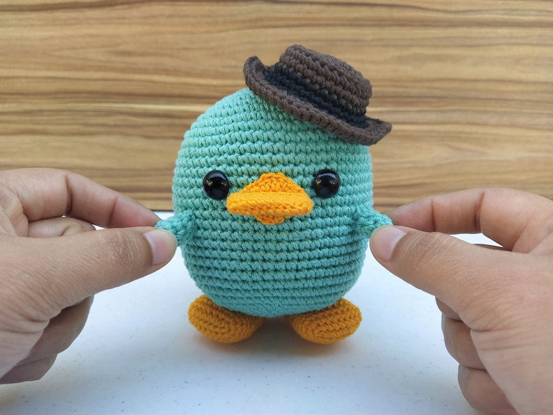 Perry the Platypus Crochet Pattern