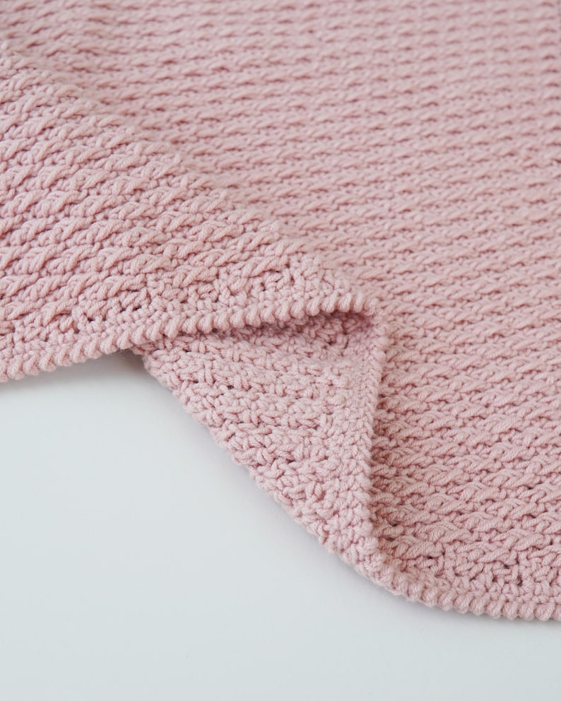 Easy Baby Blanket Crochet Pattern