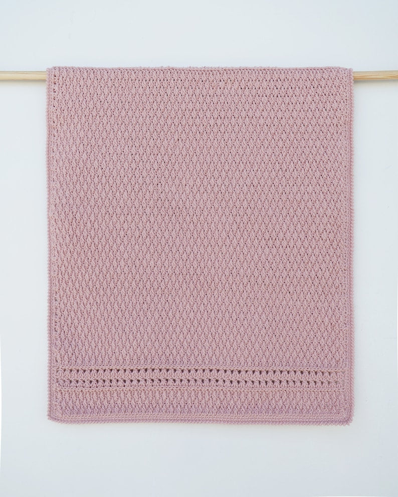 Easy Baby Blanket Crochet Pattern