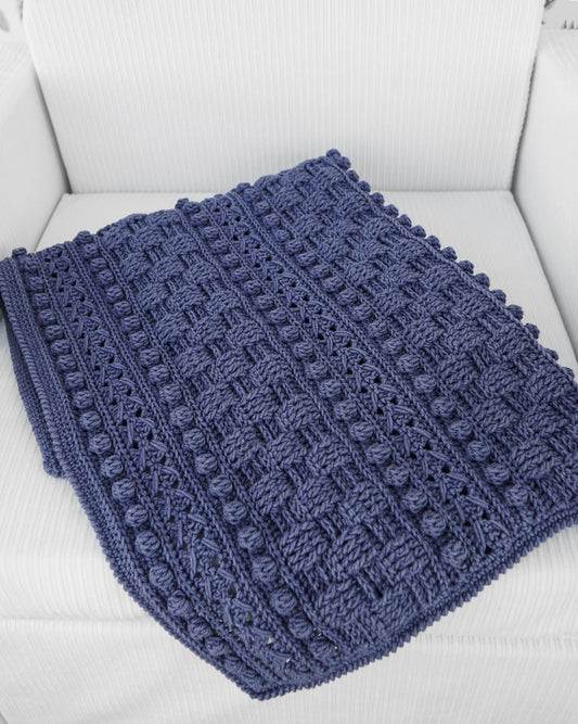 Cozy Textured Blanket Crochet Pattern