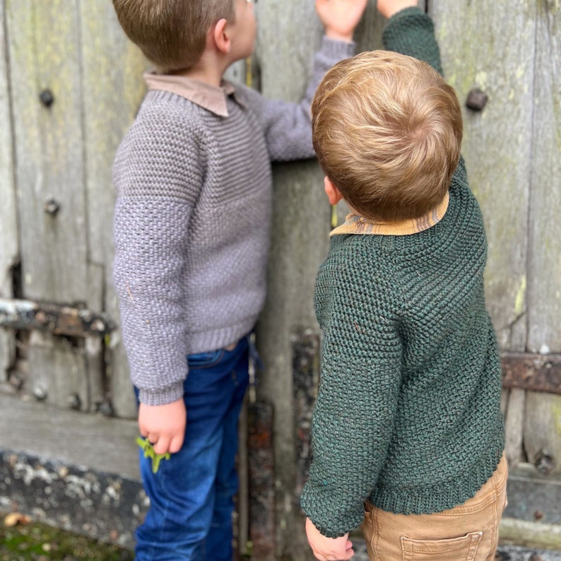 Raglan Jumper Crochet Pattern