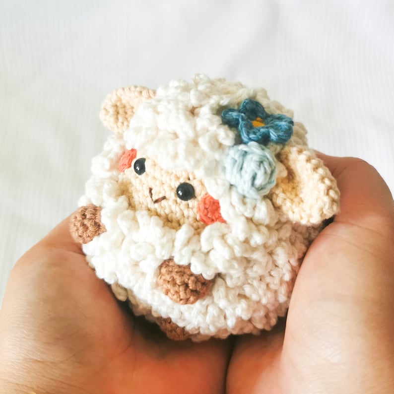 Tiny Sheep Crochet Pattern