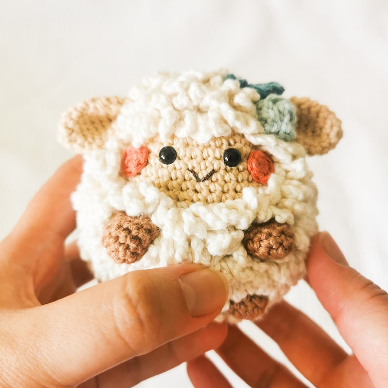 Tiny Sheep Crochet Pattern