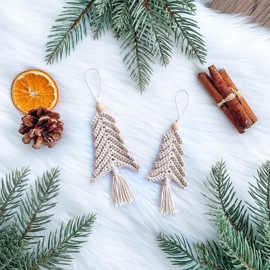 Tree Ornaments Crochet Pattern