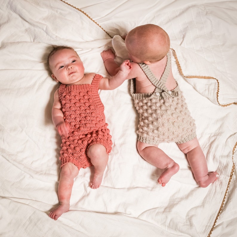 Romper Bobble Crochet Pattern