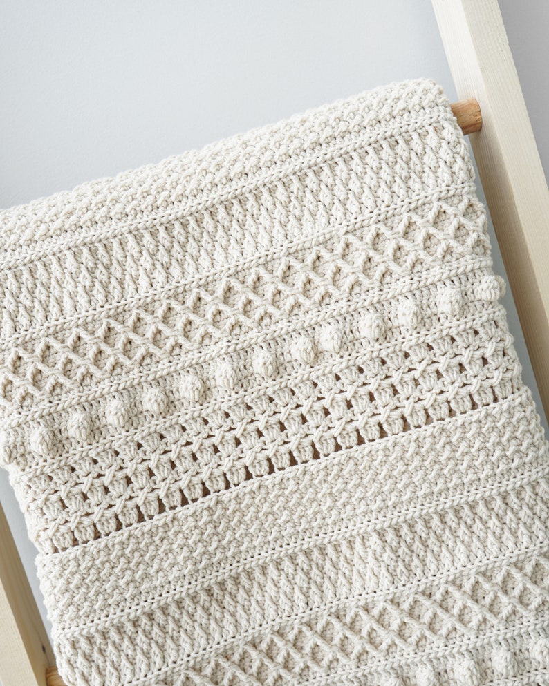 Easy Throw Blanket Crochet Pattern