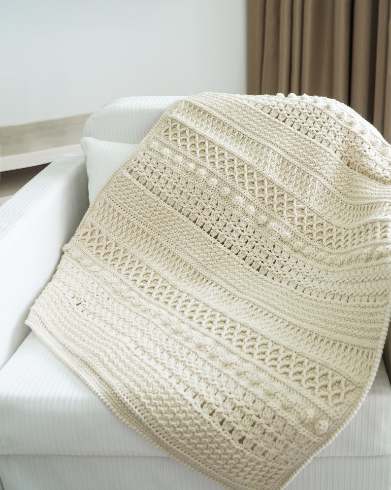 Easy Throw Blanket Crochet Pattern
