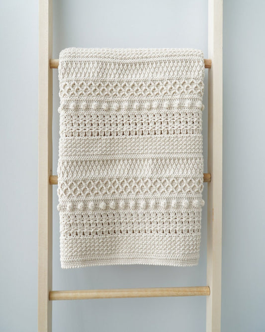 Easy Modern Blanket Crochet Pattern