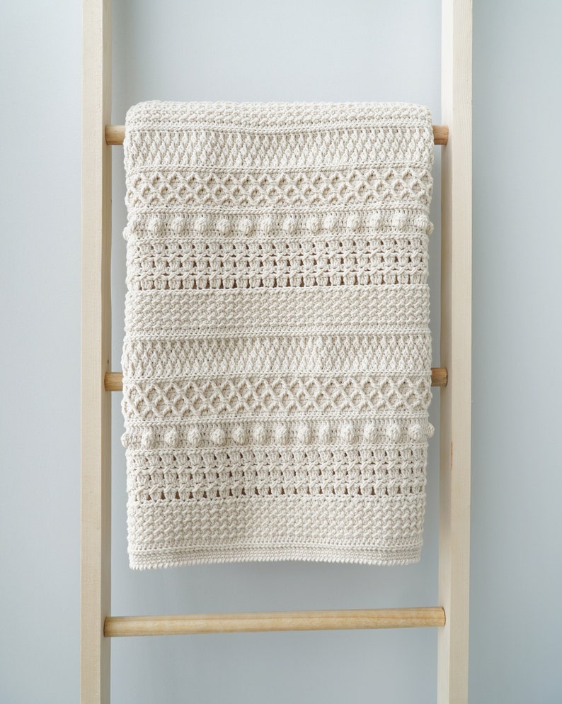 Easy Throw Blanket Crochet Pattern
