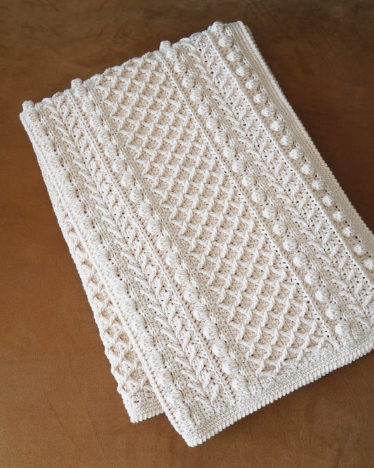 Boho Modern Blanket Crochet Pattern