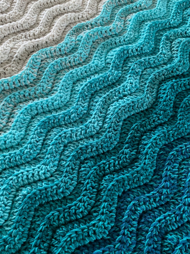 Sea Turtle Blanket Crochet Pattern