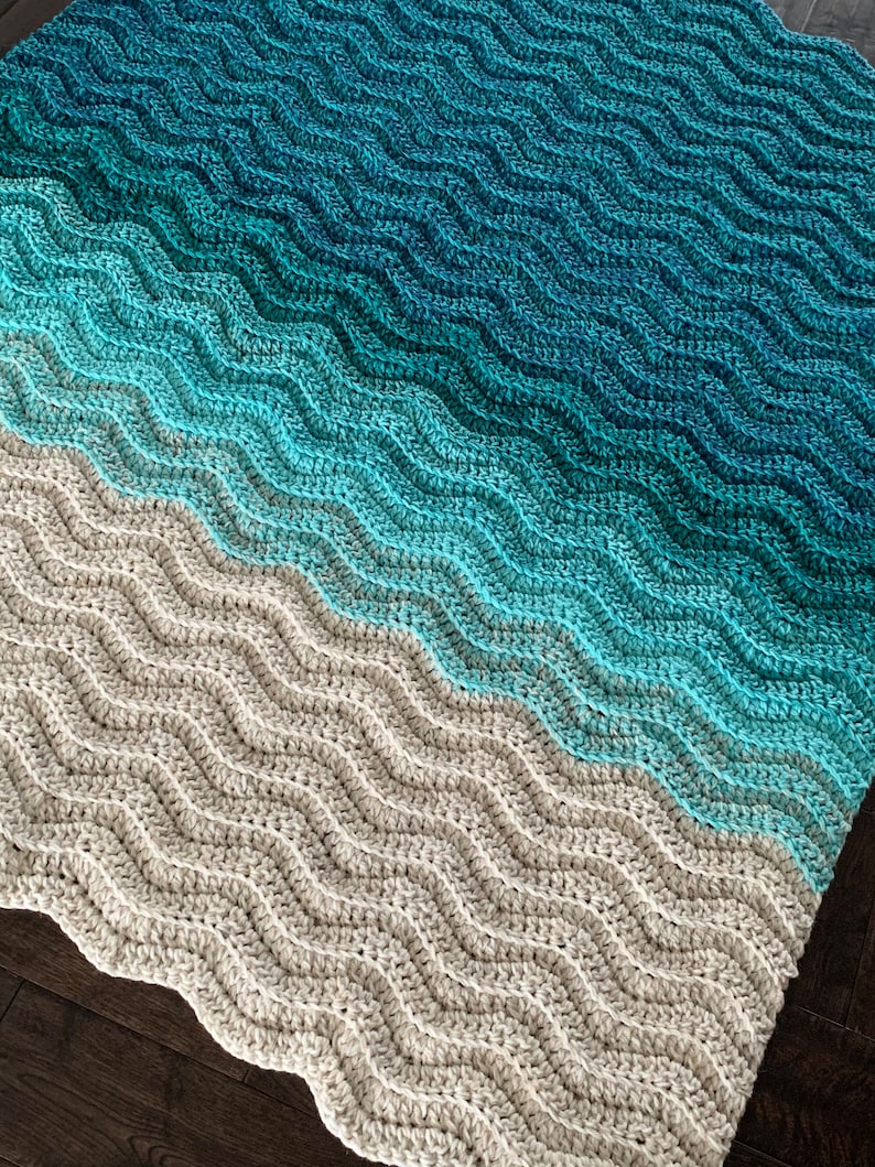Sea Turtle Blanket Crochet Pattern