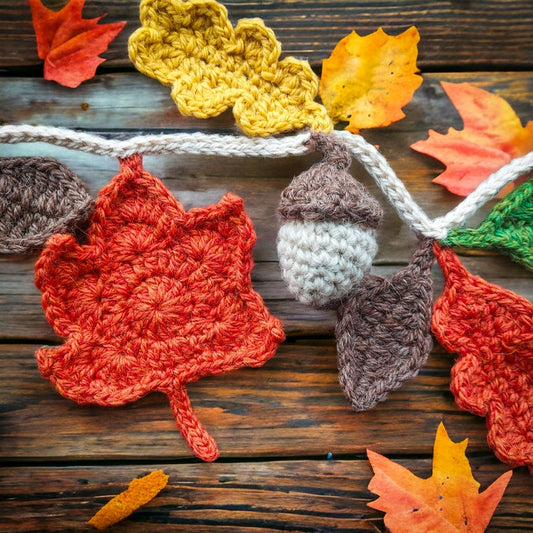 Fall Garland Crochet Pattern