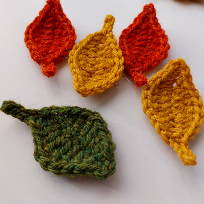 Fall Garland Crochet Pattern