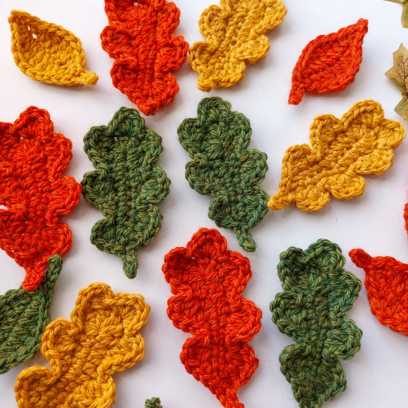Fall Garland Crochet Pattern
