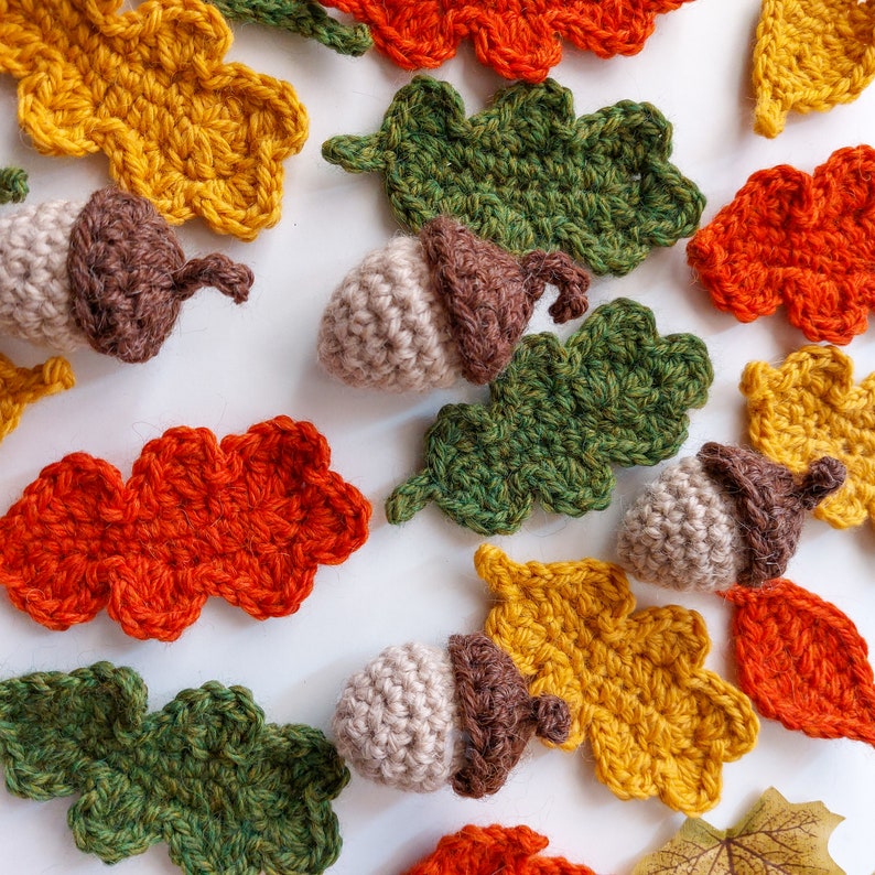 Fall Garland Crochet Pattern
